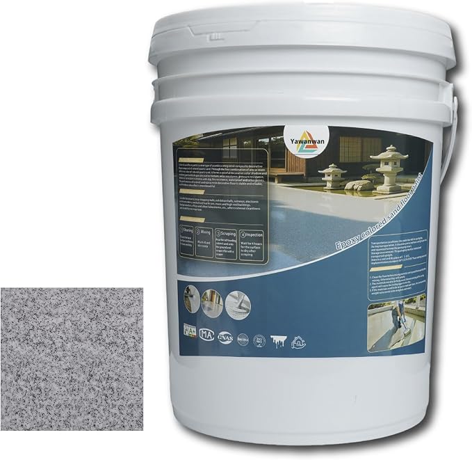 Self-Leveling Epoxy Colored Sand Floor Paint by Unknown