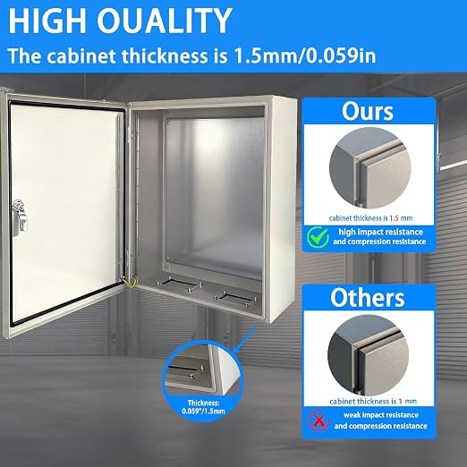 Steel Electrical Box, 1.5mm Carbon Steel Junction Metal Box - Image 2