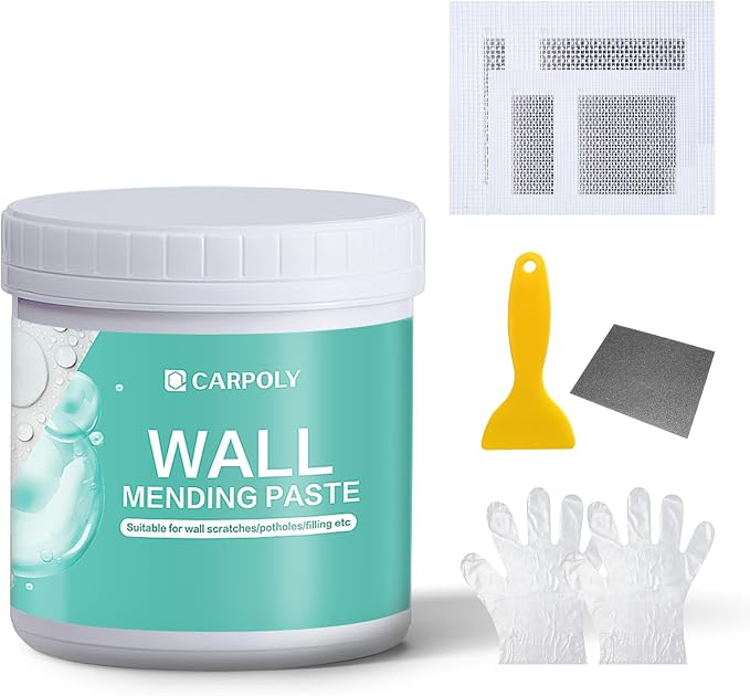 Drywall Repair Kit - 32 OZ Wall Spackle Paste by CARPOLY