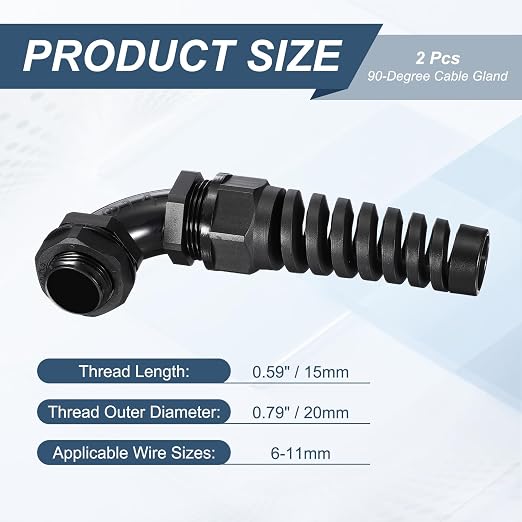 MECCANIXITY 2Pcs M20 Cable Gland - Image 2