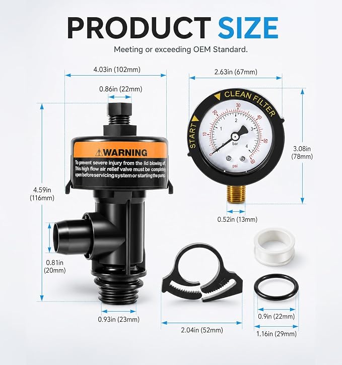 98209800 High Flow Manual Air Relief Valve - Image 6