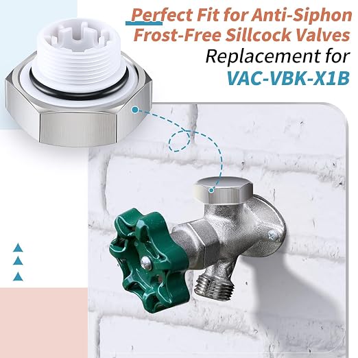 4 Pack Vacuum Breaker Repair Kit Compatible - Image 4