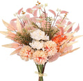 Fake Artificial Flowers Bouquet by PUSUNYHOMEDECOR