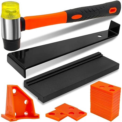 49 Pack Laminate, Vinyl Flooring Installation Kit, Flooring Tools, Tapping Block by Scartink