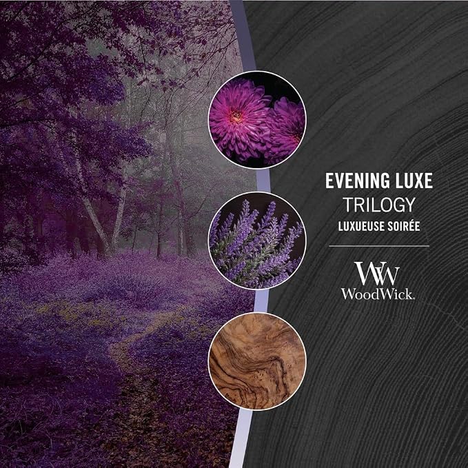 WoodWick Medium Hourglass Candle Evening Luxe - Image 4