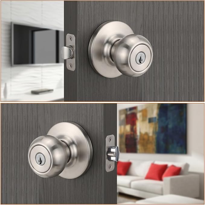 Adjustable Door Latch, 2-3/8'' or 2-3/4'' Adjustable Passage Door Latch - Image 6