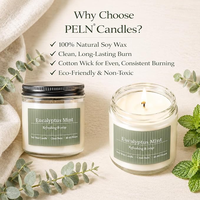Scented Candles Gift Set, 6 Pack Spring Summer Soy Wax Aromatherapy Candles | - Image 5