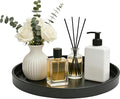 2 Pack 11" Bathroom and Vanity Tray, ABS Bathroom Counter Organizer, Coffee by Blaucasa