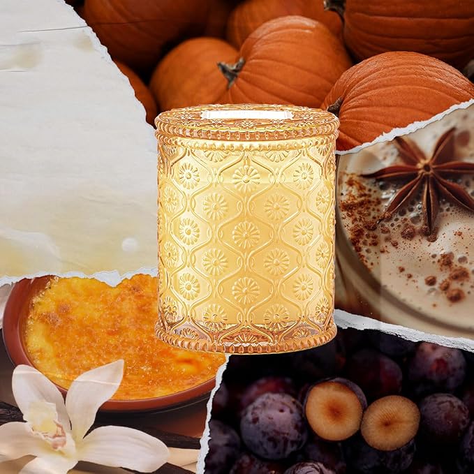 LA JOLIE MUSE Pumpkin Chai Scented Candles - Image 2