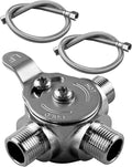 Thermostatic Mixing Valve Fit for 3/8" Compression Fittings | Hot Cold Water by HUQUZN