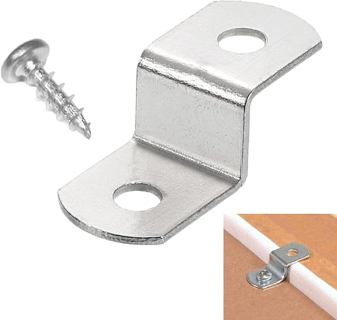 Canvas Clips 8-Pk: or Choose Your Length; Mirror Picture Frame or Artwork by Unknown