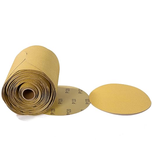 100 PCS 6 Inch PSA Sanding Discs 120 Grit Sandpapers Self Stick Sand Paper - Image 7