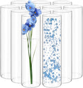 12Pack Glass Cylinder Vases for Centerpieces by Yemosa