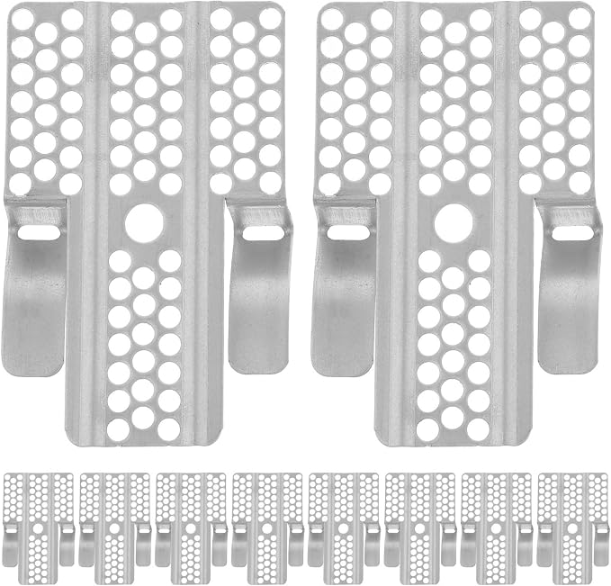 10pcs Drywall Repair Clips for 1/2 and 5/8 Panels Stainless Steel | Screws by WRITWAA
