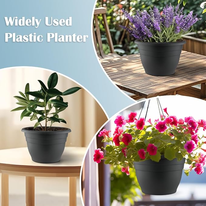 RooTrimmer 3 Pack 11 Inch Plant Pots - Image 3