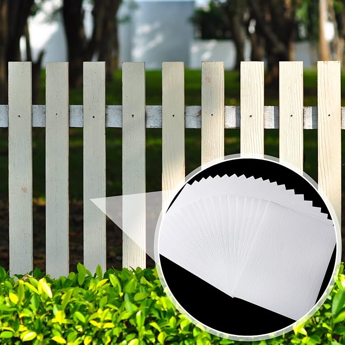 Mudder 20 Pieces Vinyl Siding Repair Kit 6 x 8 in Fence Repair Kit, - Image 7