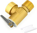 GASHER 1PCS Brass Temperature Pressure Relief Valve by GASHER