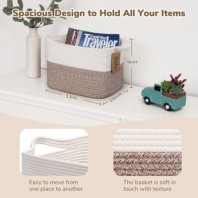 Goodpick Woven Rope Storage Basket - Image 3