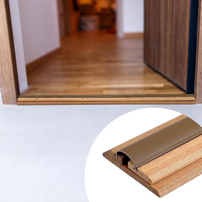 Weysat 36" Adjustable Oak Threshold - Image 6