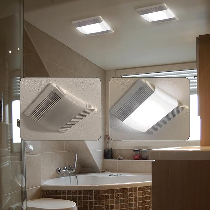 CALPALMY Exact Replacement 89108000 Bathroom Vent Fan Light Lens Cover - Image 6