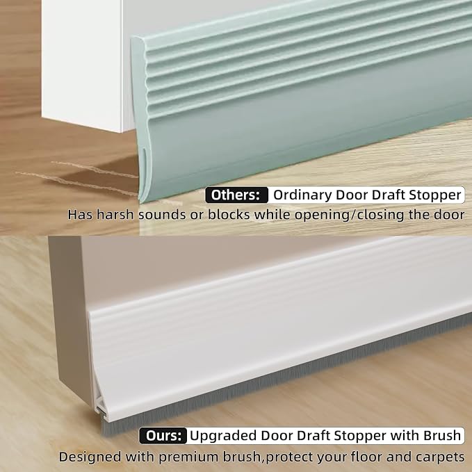 Esufeir 39”X2 Under Door Draft Stopper - Image 3
