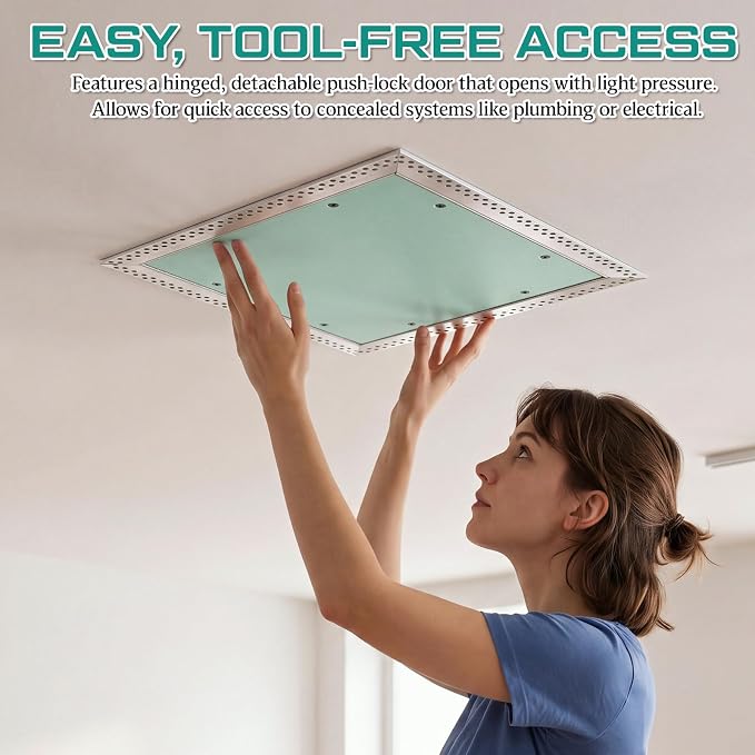 Wesiti 1 Pack 14" X 14" Aluminum Drywall Access Panel - Image 5