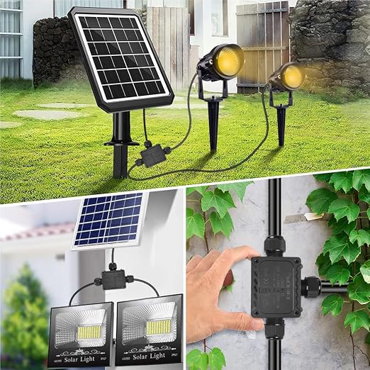 Junction Box Outdoor Waterproof Electrical Box, IP68 Black Outdoor M25 coaxial - Image 6