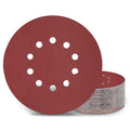 9 Inch 10 Holes Sanding Disc 320 Grit Drywall Sandpaper 30PCS by Awutzut