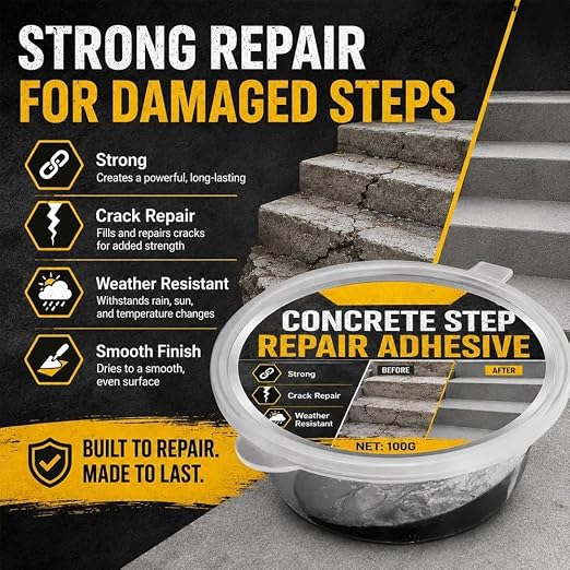 Heavy Duty Concrete Step Repair Adhesive - Image 7