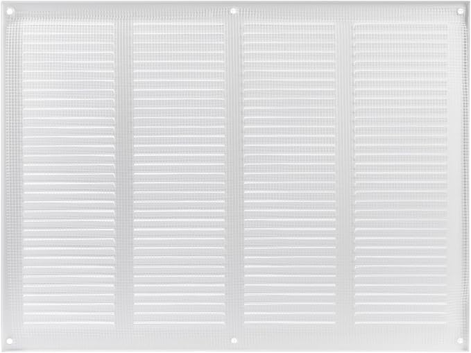 16 x 12 Inch White Galvanized Steel Return Air Register Vent Cover, AC Vent - Image 9