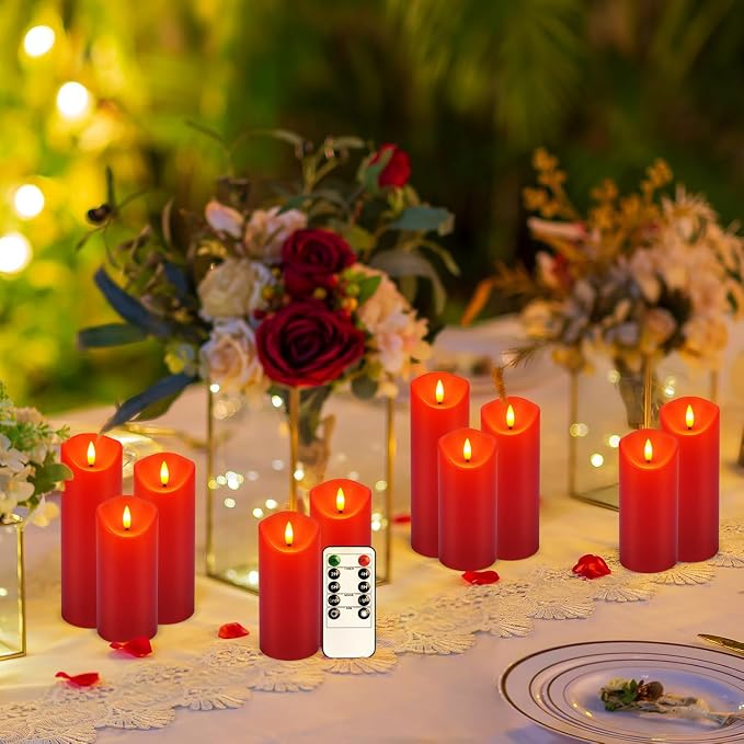 24-Pack Red Flameless LED Candles - Image 5
