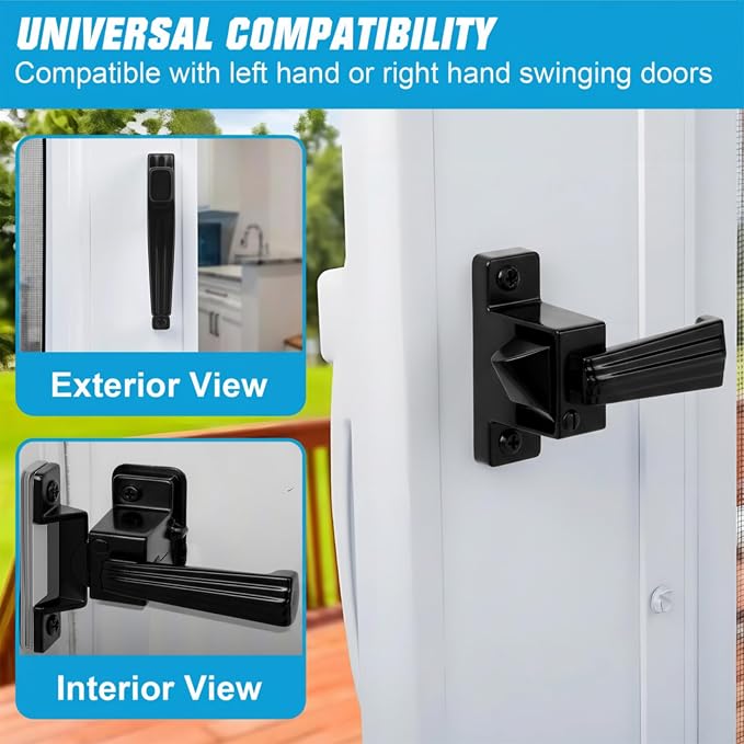 Screen Door Latch Replacement Kit - Image 3