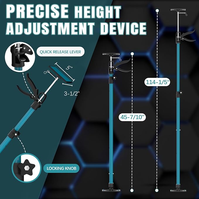 Adjustable Support Pole, Cabinet Jacks - Image 4