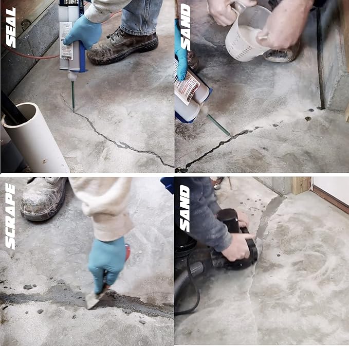 CrackWeld PRO Concrete Crack Repair Kit – Floor & Slab Repair - Image 4