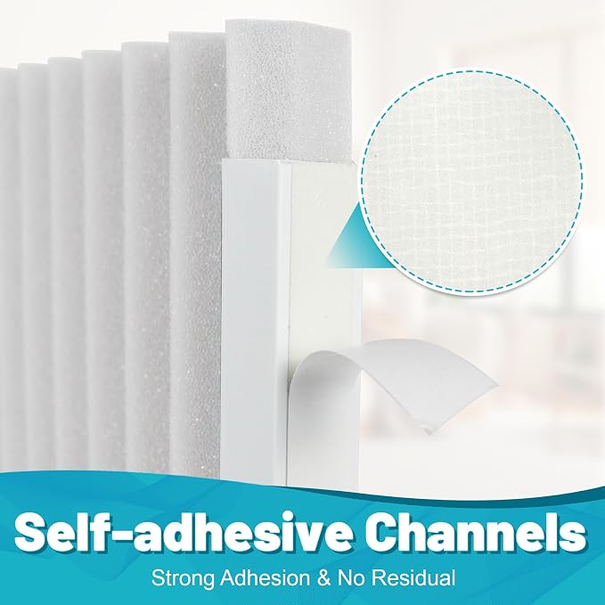 Window Air Conditioner Foam Insulation Panels, AC Side Insulating Panel Kit - Image 5