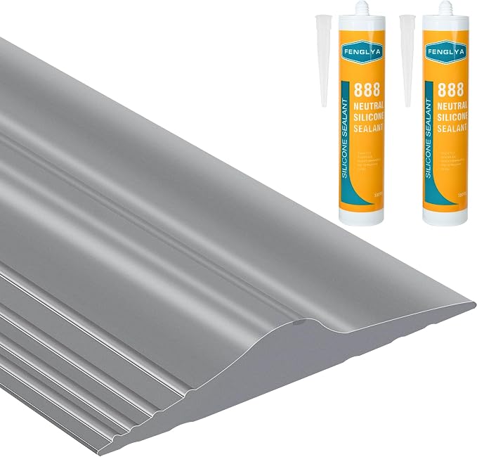 ToLanbbt 16.5Ft/5M Universal Garage Threshold Seal Strip by ToLanbbt