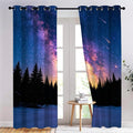 Forest Curtains for Windows by Unknown