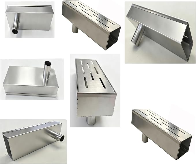 304 Stainless Steel Trench Drain Kit, Narrow Channel Drain - Image 4