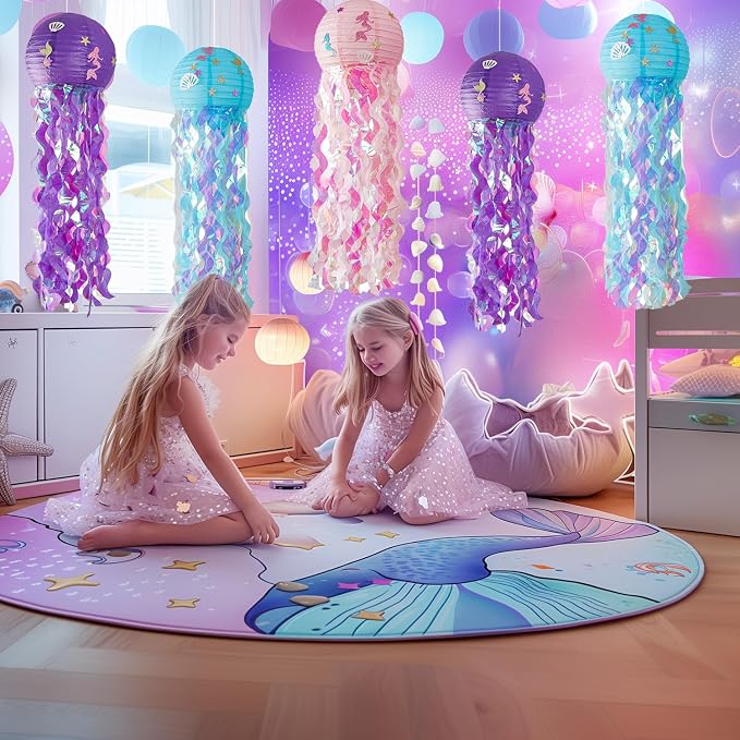 OBXT 12" Colorful Jellyfish Lanterns - Image 6