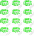 Brightown 12 Pack St. Patrick's Day LED Fairy Lights Battery Operated String by Brightown