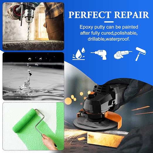 Epoxy Putty - 12oz 2 Part Strong Formula, Ceramic Repair - Image 4
