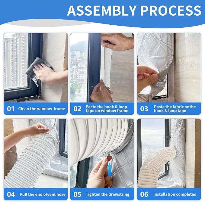 FSEN Portable AC Window Seal Kit - Image 7