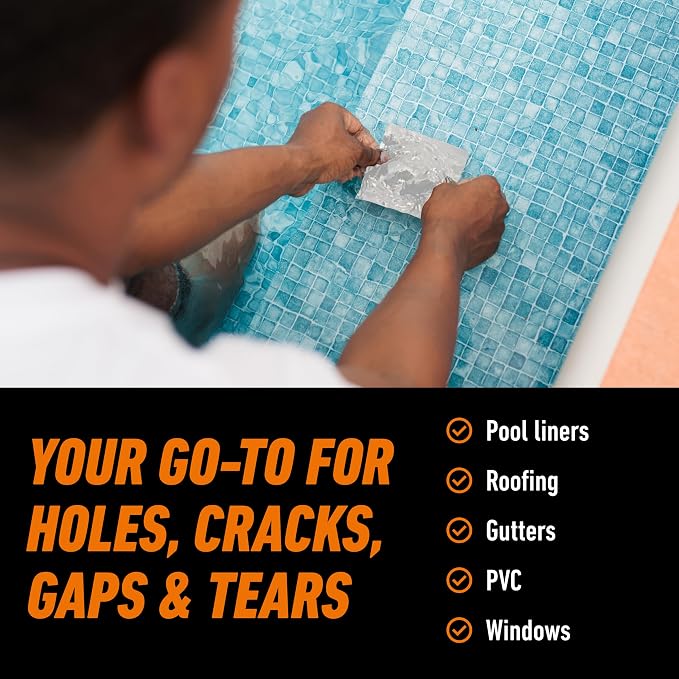 GORILLA Waterproofing Tape, Permanent Seal, UV-Resistant Backing, Bonds Vinyl - Image 7