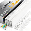 212.6in Cord Hider Kit, Cord Covers by Wuitaouy