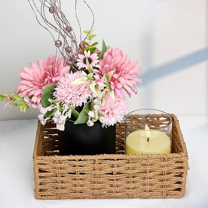 Dusty Pink & Rose Gold Flowers Table Centerpieces - Image 6