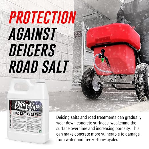 DryWay Silane Siloxane Penetrating Concrete Driveway Sealer, Natural Finish | - Image 3