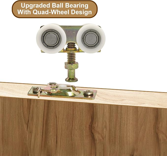 3/4" RV Pocket Door Ball Bearing Hangers Fit Johnson Part #1025, #JR20565 & - Image 4