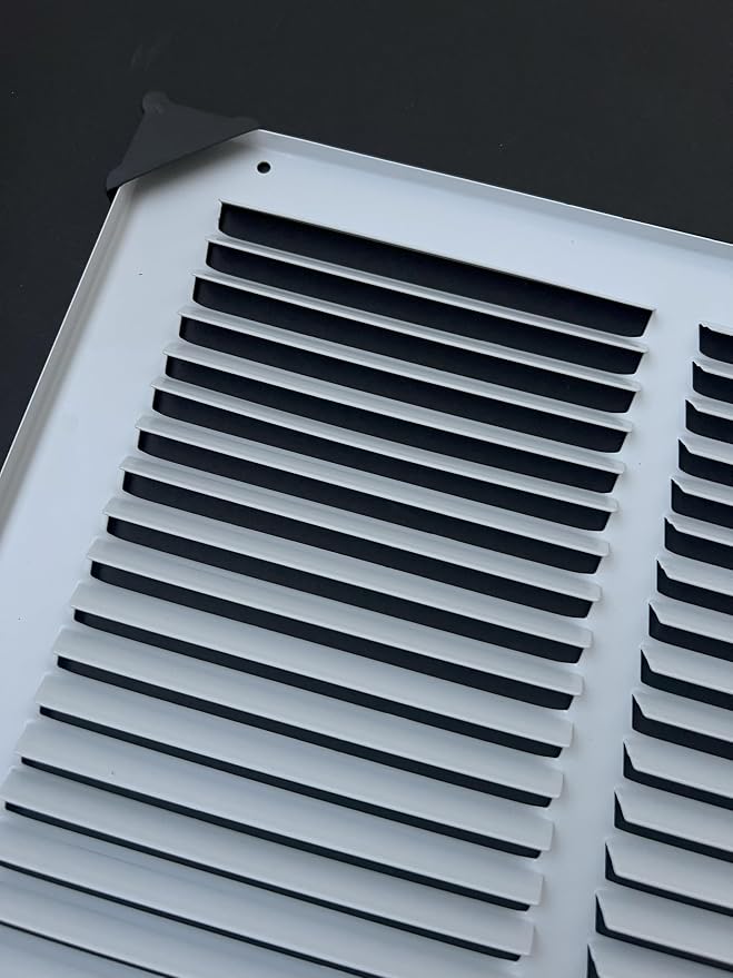 Fits 18x12 Duct Opening Stamped Steel Return Air Grille Vent Cover Grille - Image 4