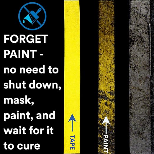 3M Vinyl Tape 471, 1 in x 36 yd, 1 Roll, Paint Alternative - Image 3