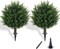 Chillchard 2 Pack UV Resistant Fake Bushes by Chillchard